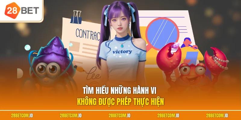Tìm hiểu những hành vi không được phép thực hiện